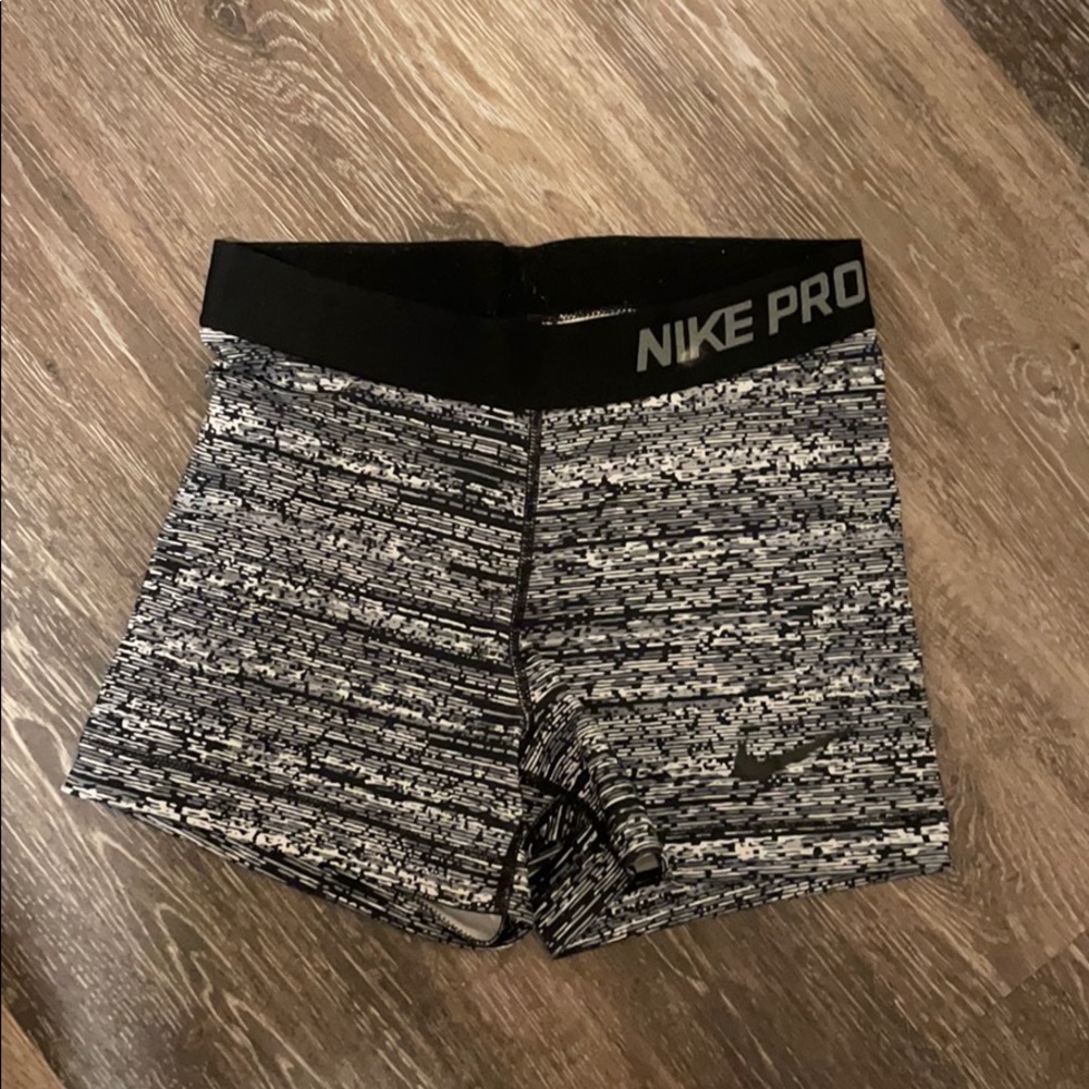Nike pro spandex shorts.
